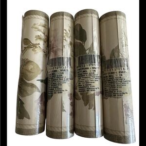 Brewster Traditional Floral Wallpaper Border 95871‎ Lot of 4 Rolls